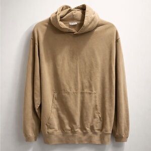 Tan Hoodie with Front Pocket